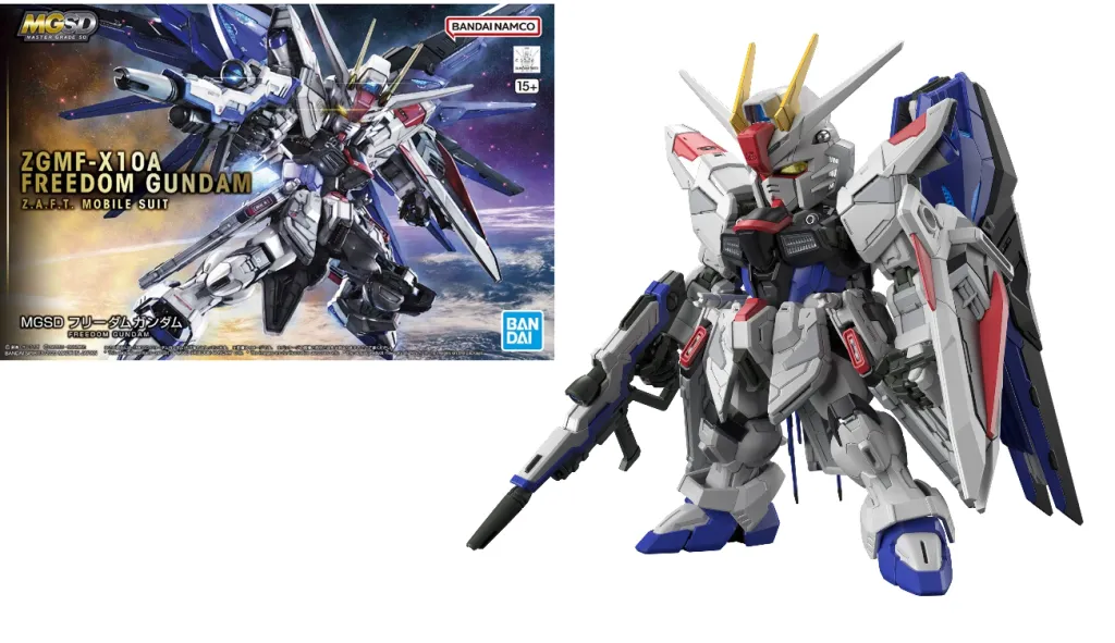 GUNDAM - Master Grade SD Freedom Gundam - Model Kit